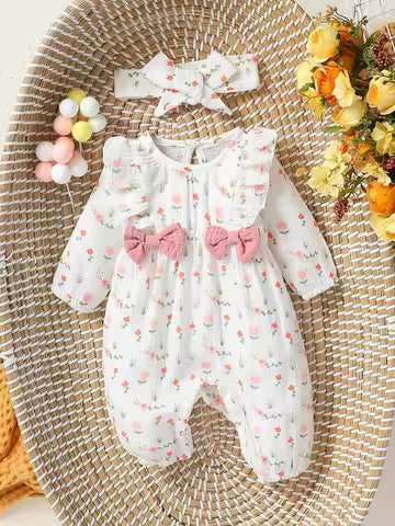 Jumpsuit For Newborn-6M
